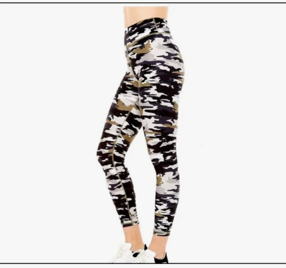 NEW The Upside Pearl Camo Midi Yoga Leggings